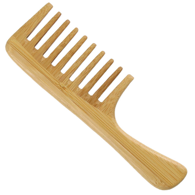 Big Tooth Smooth Hair Brush, Hair Comb, Bamboo Comb